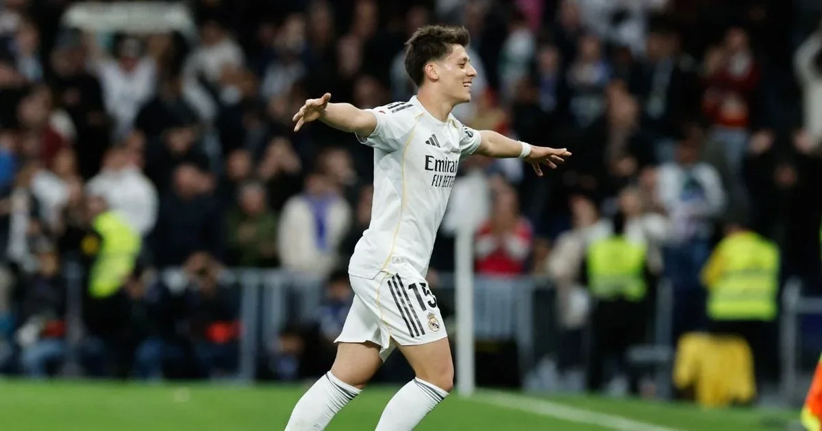 ¡Directo al Puskás! Arda Güler clava un misil de 68 metros y el Bernabéu enloquece con el 4-1